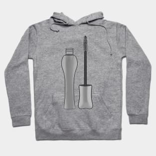 Mascara for perfect lashes Hoodie